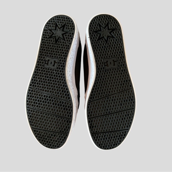 DC Women’s Trase Platform TX SE Lace Up Skateboard Shoe Black & Gold Size 11 - Picture 8 of 8